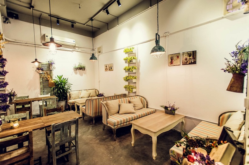 thiết kế thi công nội thất quán cafe