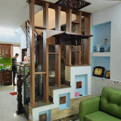 Lam gỗ cầu thang LG33