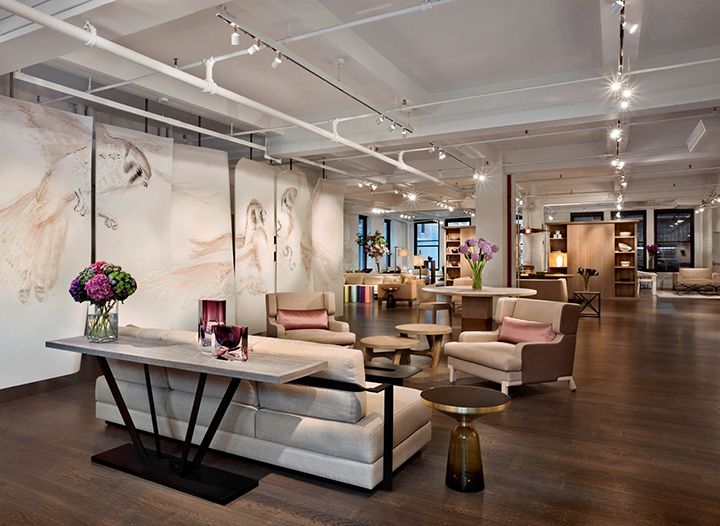thiết kế nội thất showroom