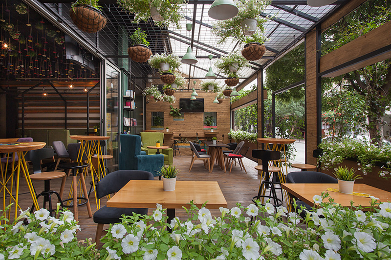 thiết kế thi công nội thất quán cafe