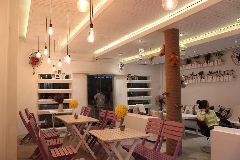 thiết kế nội thất quán cafe