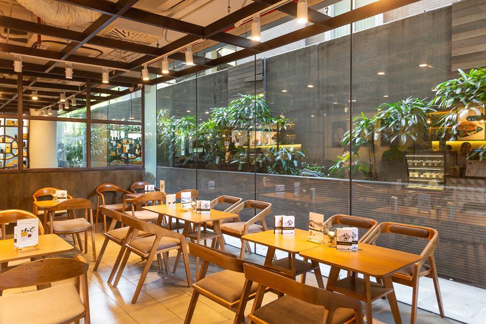 thiết kế nội thất quán cafe