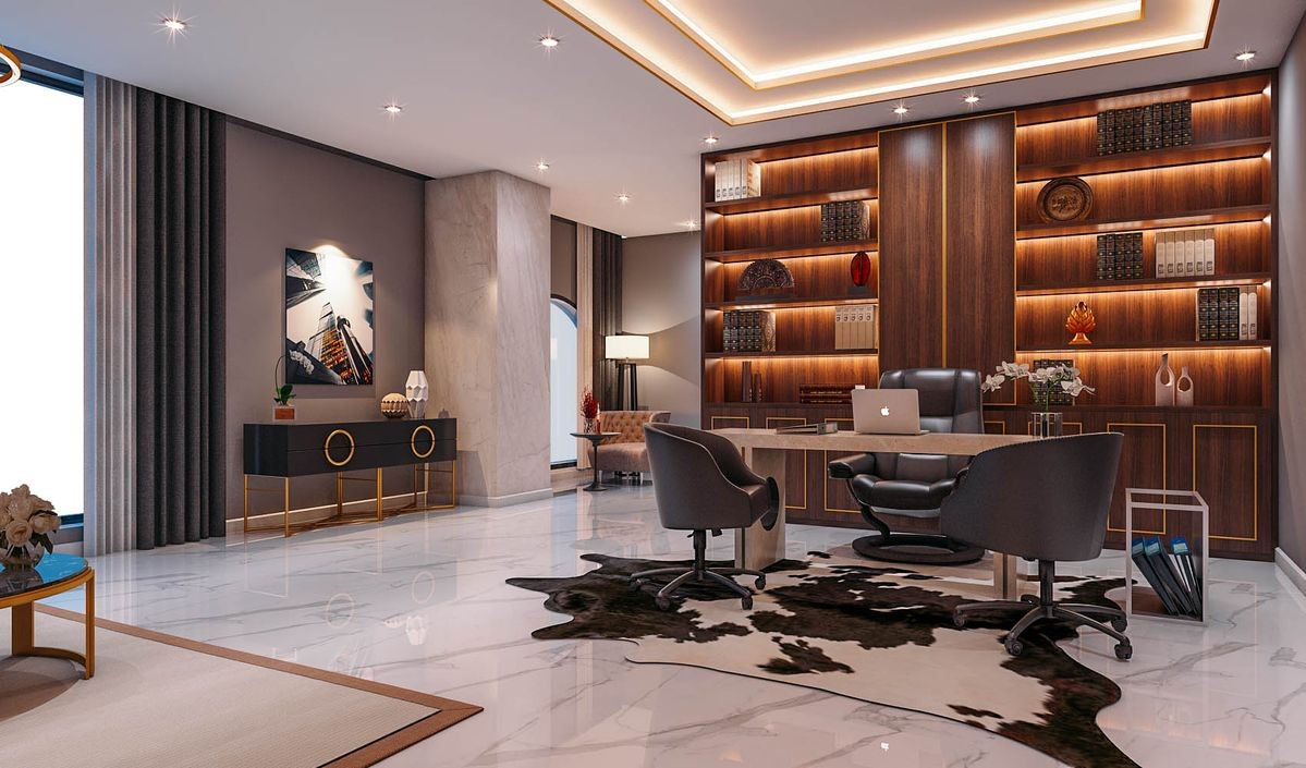 thiết kế nội thất văn phòng