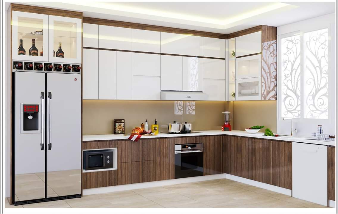 sắp xếp thiết kế nội thất không gian bếp