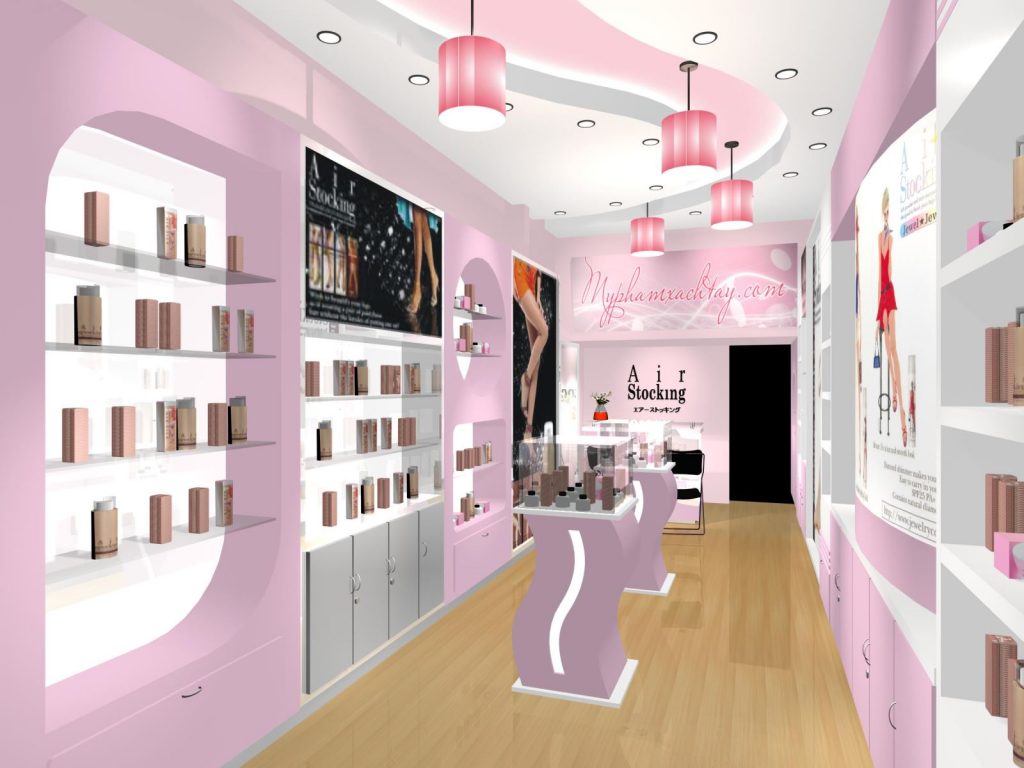 thiết kế nội thất showroom