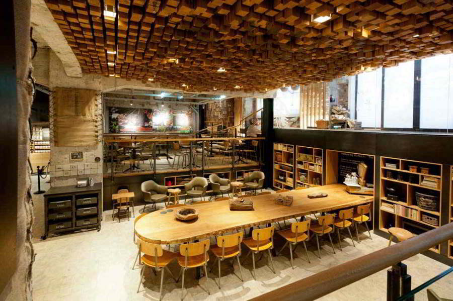 thiết kế thi công nội thất quán cafe