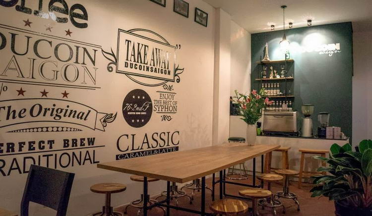 thiết kế thi công nội thất quán cafe