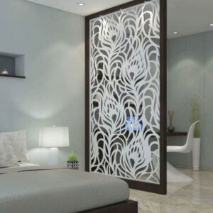 Vách ngăn phòng ngủ đẹp mẫu PN03