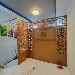 Trang trí vách phòng thờ mẫu PT41