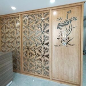 Vách ngăn phòng khách và bếp PK09
