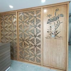 Vách ngăn phòng khách và bếp PK09
