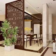 Vách ngăn phòng khách và bếp PK16