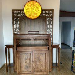 Vách phòng thờ đẹp mẫu PT28