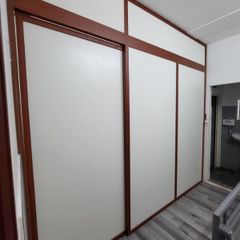 Vách cửa lùa kín mẫu CL08