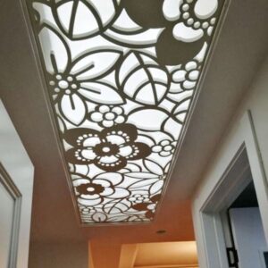 Trang trí vách ốp trần mẫu OT05