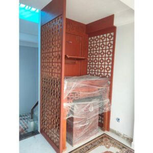 Vách ngăn phòng thờ cnc đẹp mẫu PT34
