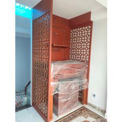 Vách ngăn phòng thờ cnc đẹp mẫu PT34