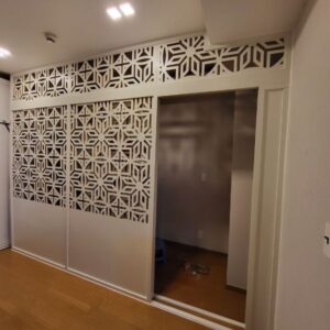 Vách cửa lùa cnc mẫu CL14