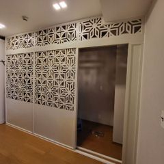 Vách cửa lùa cnc mẫu CL14
