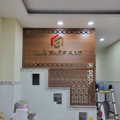 Vách ngăn cầu thang bậc tam cấp mẫu CT19
