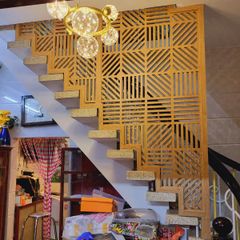 Mẫu vách cầu thang gỗ CT23