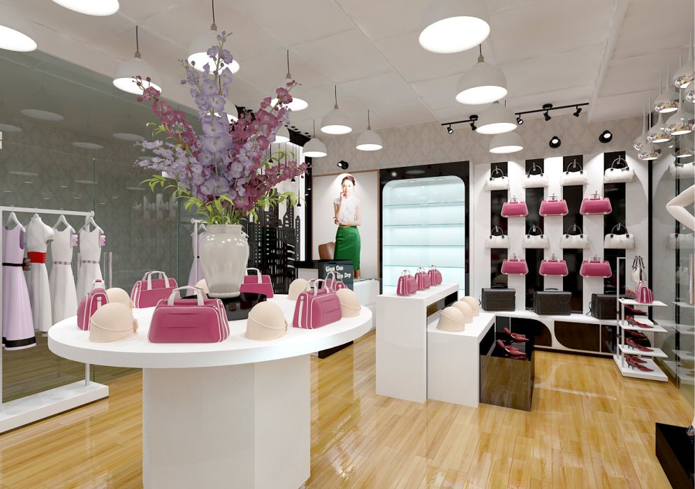 thiết kế nội thất showroom
