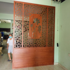 Vách ngăn phòng khách và bếp PK25